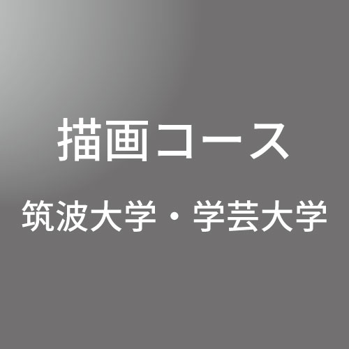 [ 後期 夜 ] 描画 筑波大・学芸大対策 <12/24 - 12/28>