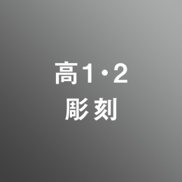 [ 前期 昼 ] 高校1・2年生 アドバンス 彫刻 <7/20 - 7/24>